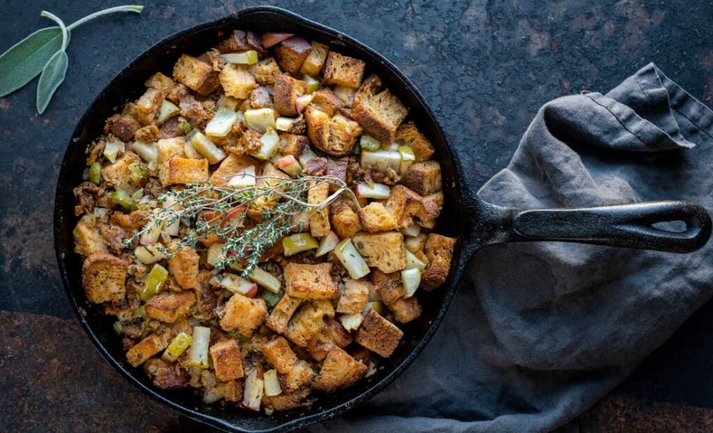 Apple Sausage Stuffing