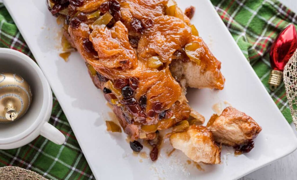 Apple Pull Apart Bread