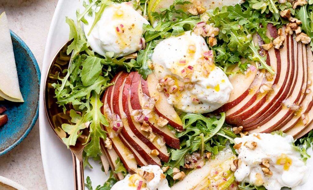 Pear Burrata Salad