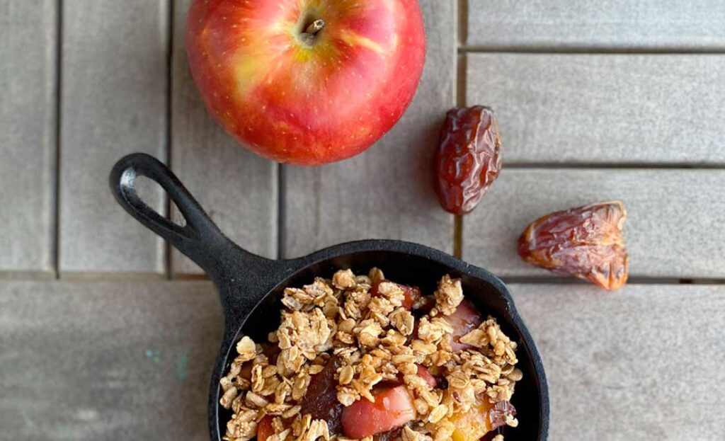Apple Date Crisp