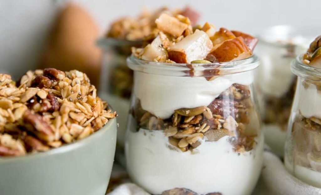 Pear-Yogurt-Parfaits
