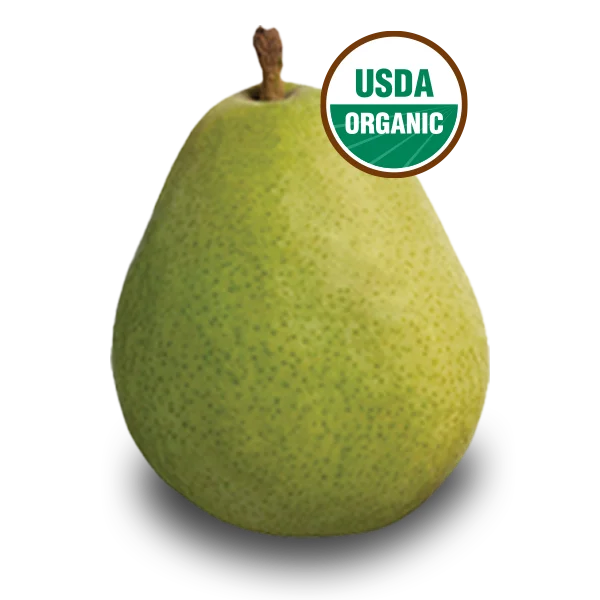 Green D'Anjou pear